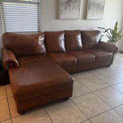 Premium Leather Sectional lounge Sofa! Creative Leather 