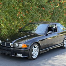 **1999 BMW E36 M3 Coupe – Cosmos Black / Black – 5-Speed | Stock, Full - $24,900