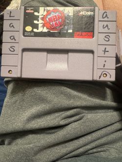 NBA Jam Super Nintendo Entertainment System (SNES) Game Cartridge