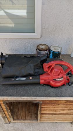 Craftsman electric blower & vacuum model 151.30376