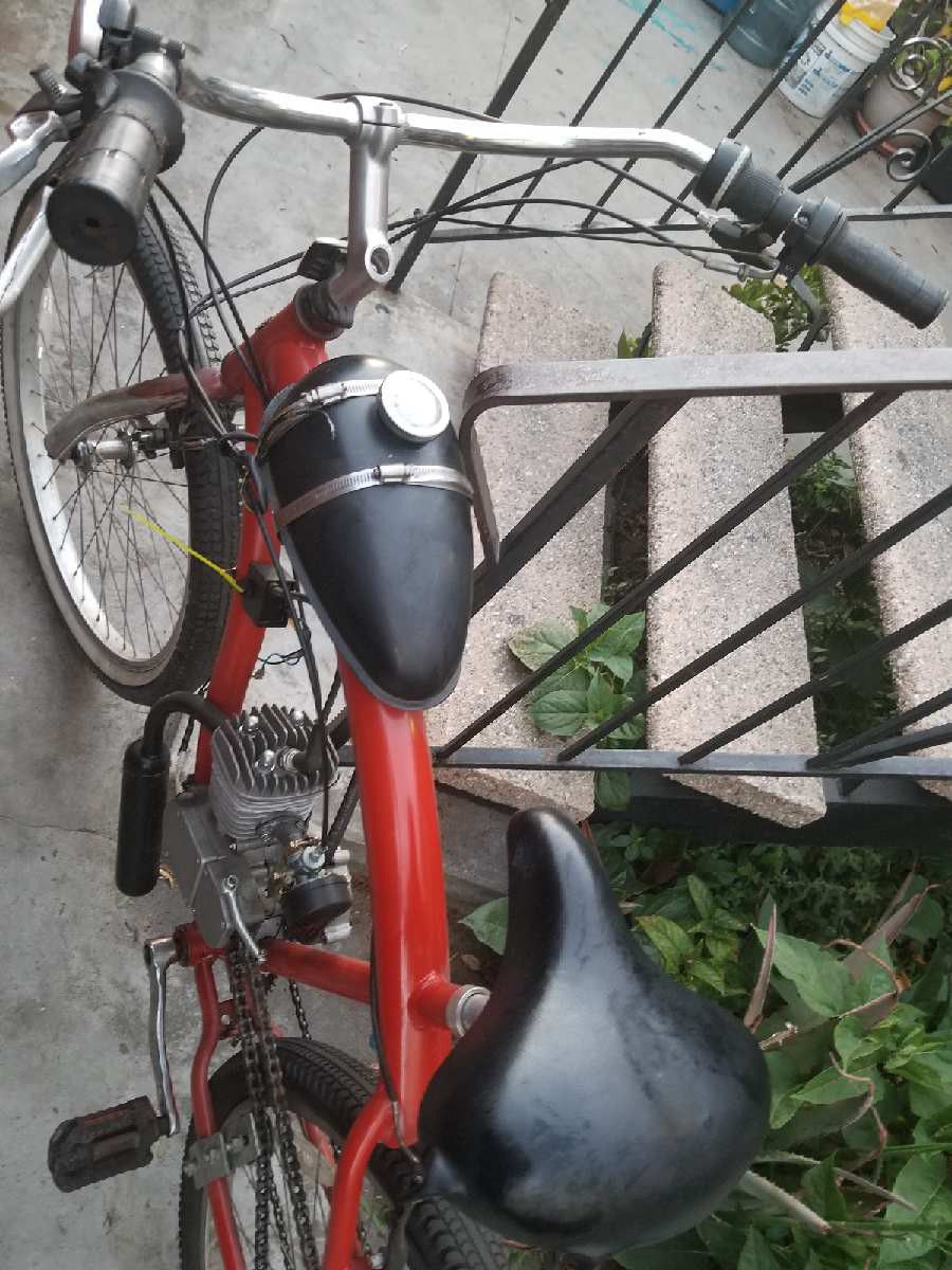 Bike with engine