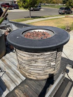 Propane fire pit