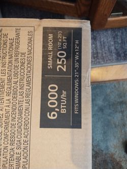 Window AC unit NIB