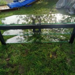 Glass Table Entertaiment Center