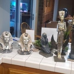 Egyptian Decor And Shelves 