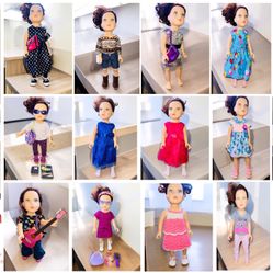 Our Generation Doll Collection With Lots Of Accessories And More!