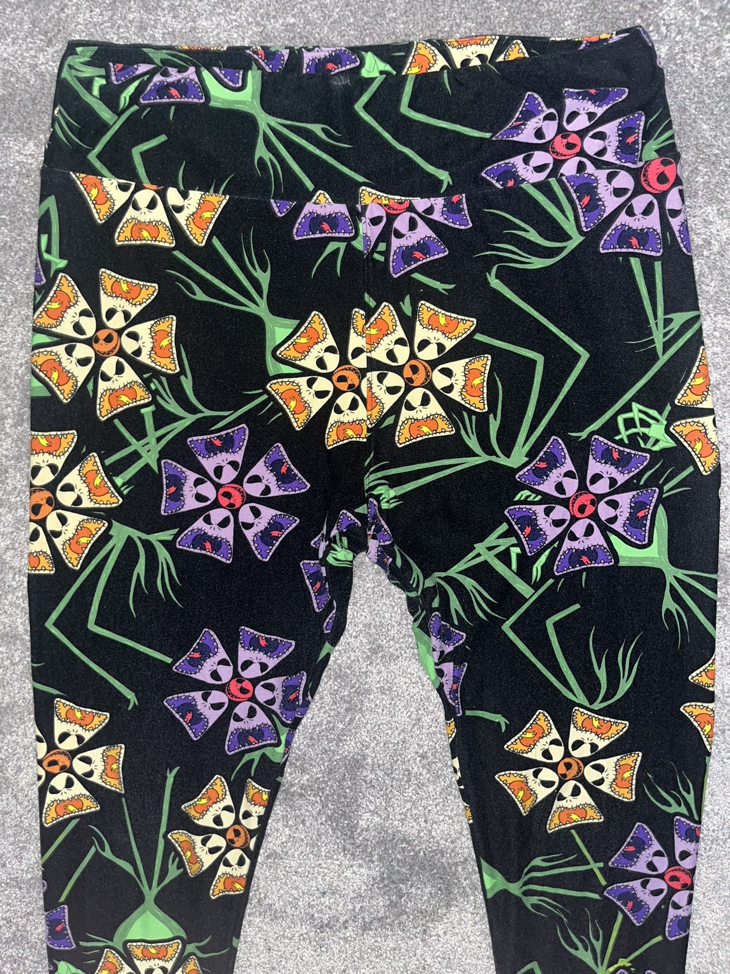 Lularoe Tall And Curvy Nightmare Before Christmas Leggings