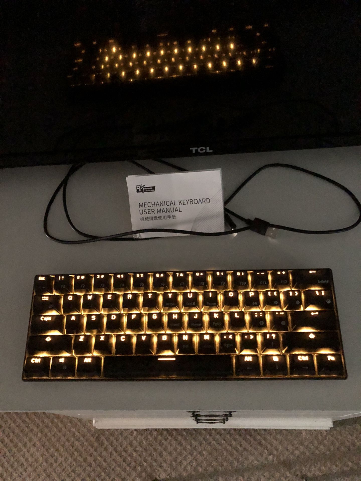 Rk61 gaming keyboard 60%