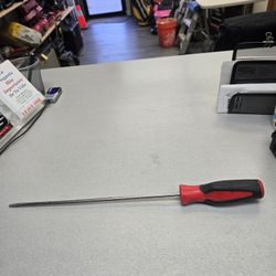 Snap On Screwdriver #2 Flat Head 11" Part#SGDP421RB