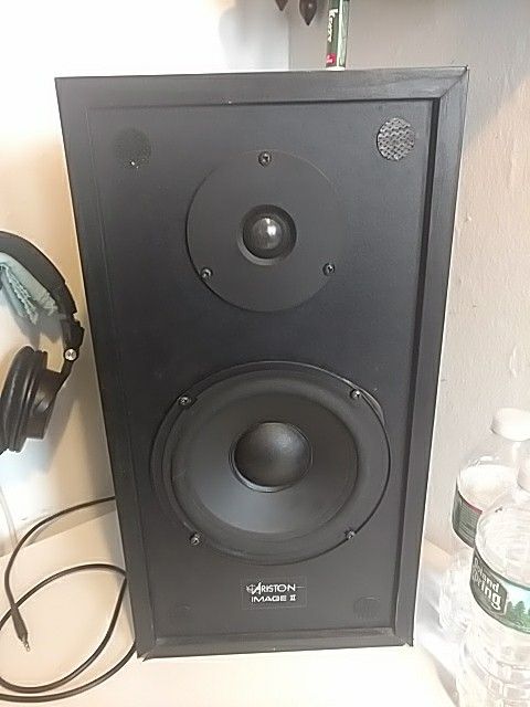 Ariston image 2&3 speakers, with onkyo m501 amplifier