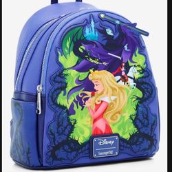 Disney Loungefly Sleeping Beauty EXCLUSIVE NWT -Matching Wallet In Profile (Price Is Firm)