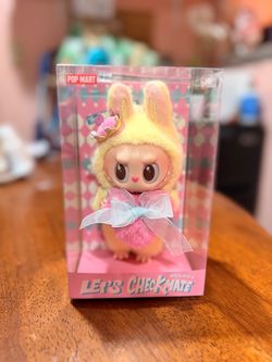 POP MART THE MONSTERS Labubu Let’s Checkmate Series Plush Figure Boxed