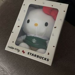 Hello Kitty x Starbucks Plushie
