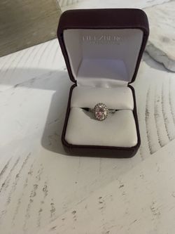 Moissanite Engagement Ring