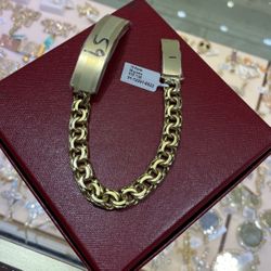 10k Gold Chino Bracelet 