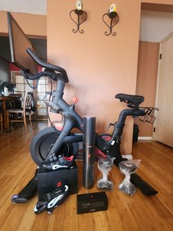 Peloton Bike and accessories