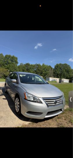 Nissan Sentra Silver 4-Door Sedan