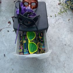 20 Holloween Mask, Necklaces, Glow Stick glasses