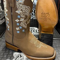 Botas De Piel De México Cómodas Para Mujer 