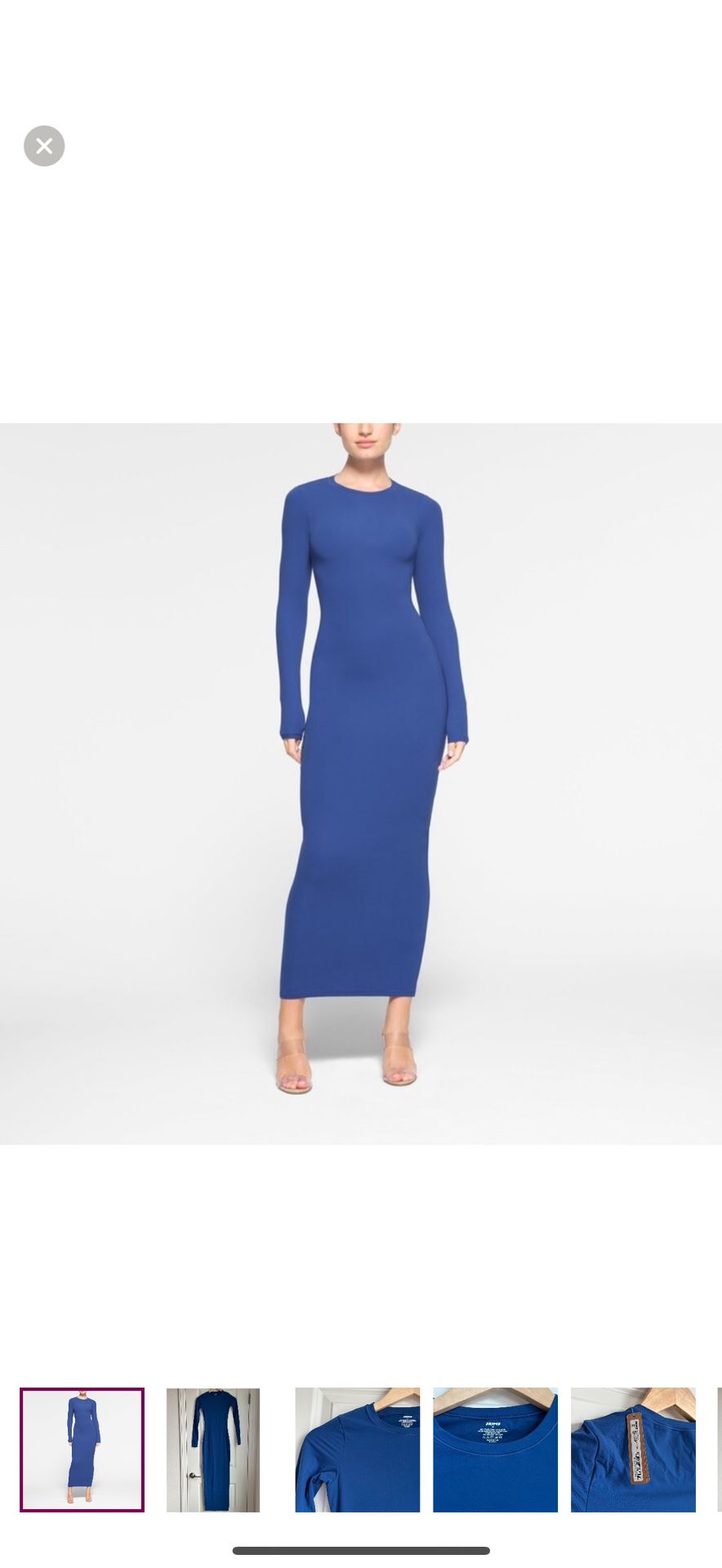 Skims Long Sleeve Dress