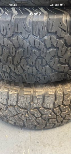 Jeep tires 285 R 17