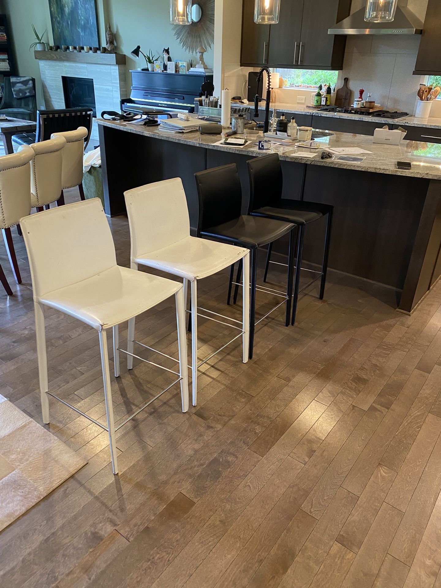 Leather Counter Stools