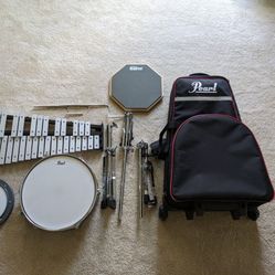 Pearl educational percussion kit Snare drum And bell