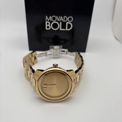 Movado Bold Men's Gold Tone Watch ($795 MSRP)