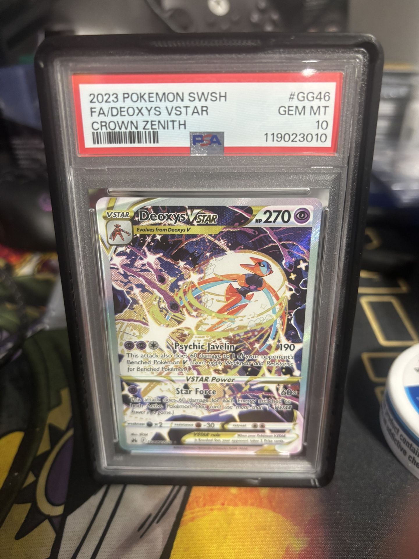 Deoxys VSTAR Psa 10 Entei Psa 10