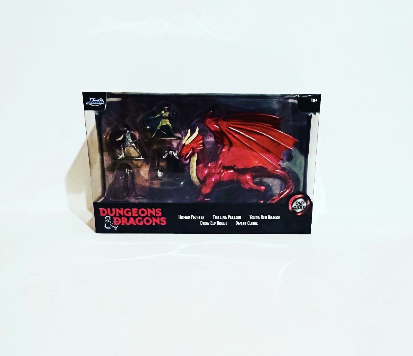 NIB Dungeons and Dragons 1.65” Die-Cast Metal Collectible Figure Deluxe 5-Pack