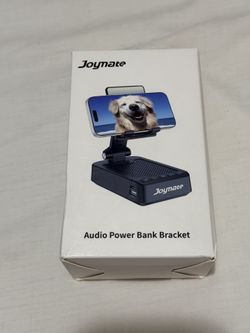 Joymate L40 Bluetooth Audio Power Bank Desktop Stand Speaker/Mic 360 Blue