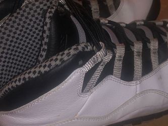 Air Jordan Retro 10 Steel White/Blck