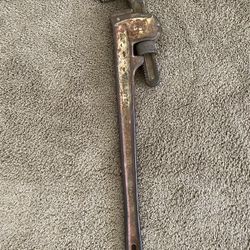 Steel Pipe Wrench 1/4" to 3'