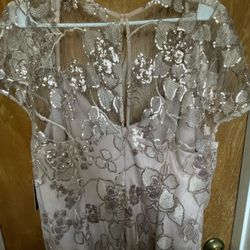Rose Gold Sequin Dress