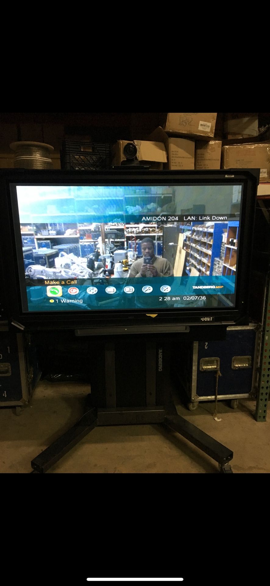 60’ Plasma Monitor with Stand