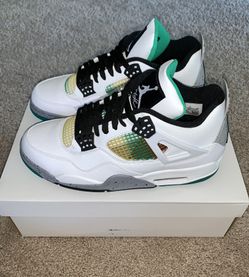 Jordan 4 best sale green rasta