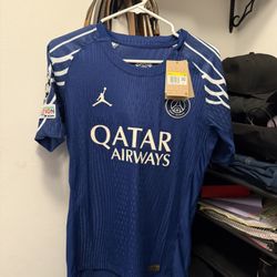 Air Jordan PSG 24/25 Fourth Jersey ' Wings' Player Edition