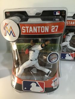 MLB MARLINS LOT OF 4 FIGURES 6” GIANCARLO STANTON