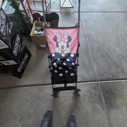 Minnie Mouse Mickey Stroller Baby Disney Carriage 