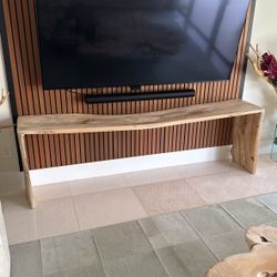 Luxury Artefacto Wood Console Table – 94”