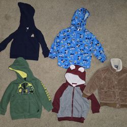 Baby Boy Clothes Size 18 Months Bundle of Jackets

