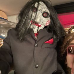 Saw Doll With Tricycle 