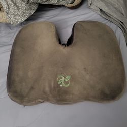 Memory Foam Seat Cushion for Office Chairs & Car - Ergonomic Office Desk Accessories - Cushions for Tailbone Pain Relief, Sciatica 