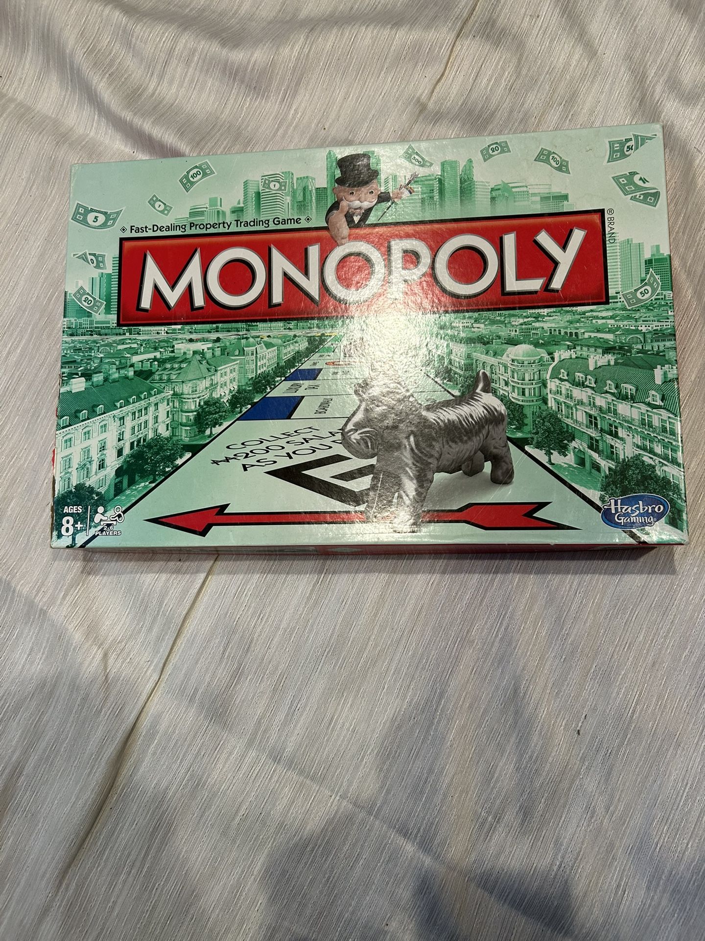 Monopoly Game Classic Edition Family Board Game Original Hasbro Edition Complete