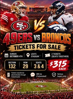 49ers vs Broncos