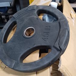 45 Pound Plate And 10 Pound 
