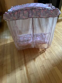 Vintage Doll Bed