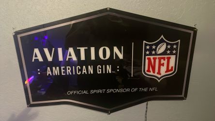 NFL American Gin Neon Light