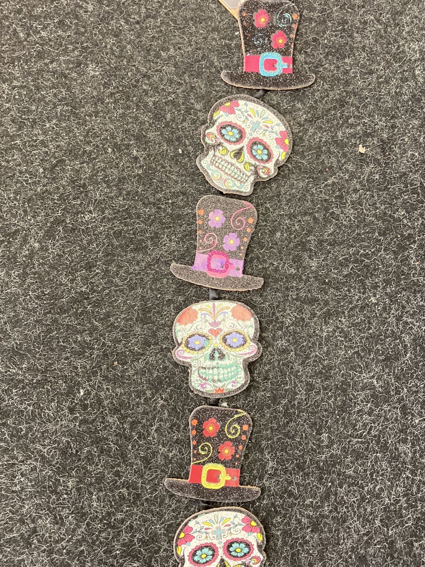 Sugar skull door hanger 