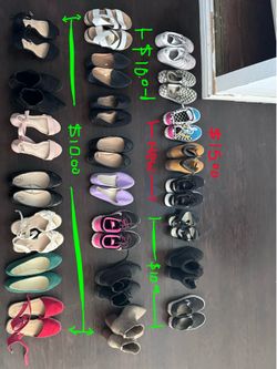 Girls shoes size 5.5-6.0